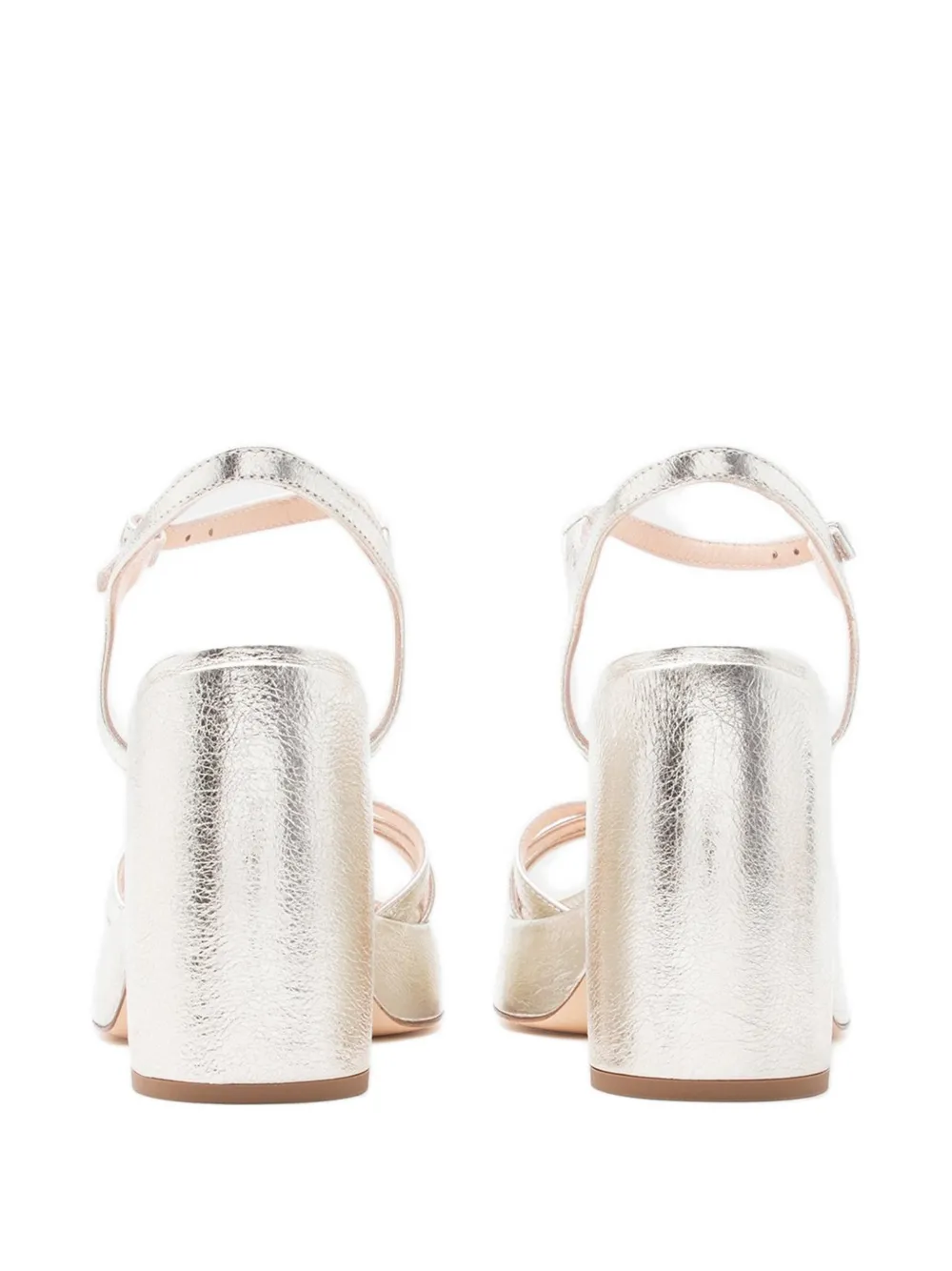 AGL Clio platform strappy sandals Zilver