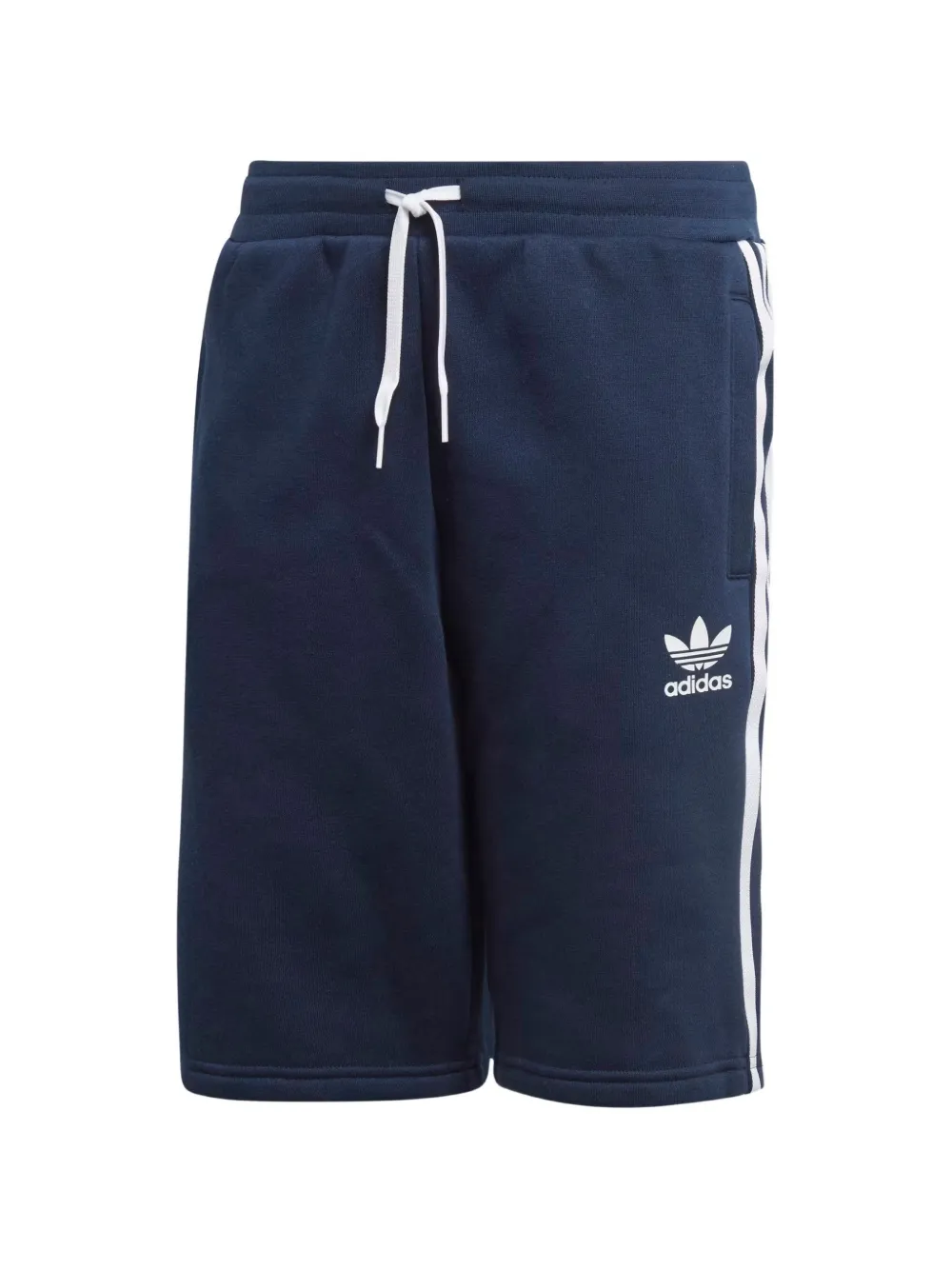 adidas Kids Shorts in pile con righe - Blu