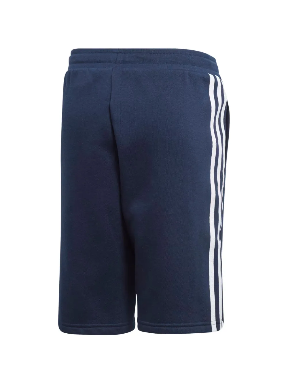 adidas Kids Fleece gestreepte shorts Blauw