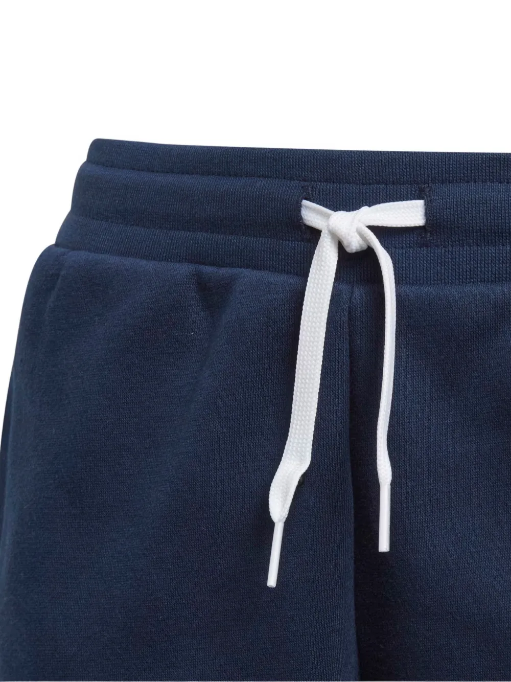 adidas Kids Fleece gestreepte shorts Blauw
