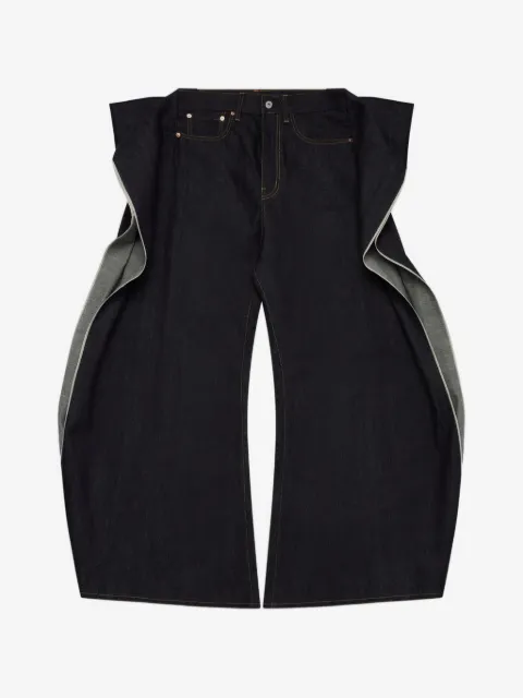 Junya Watanabe MAN wide-leg selvedge jeans