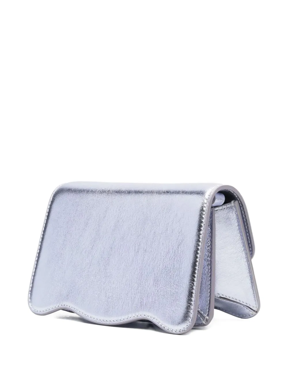 Palm Angels Palm Beach schoudertas met metallic-effect Zilver