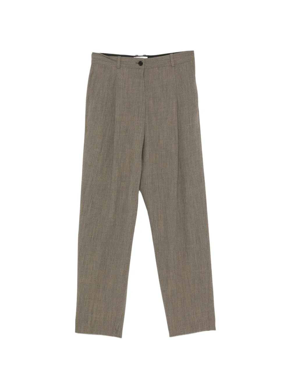 The Row Gianni pleated wool trousers - Braun