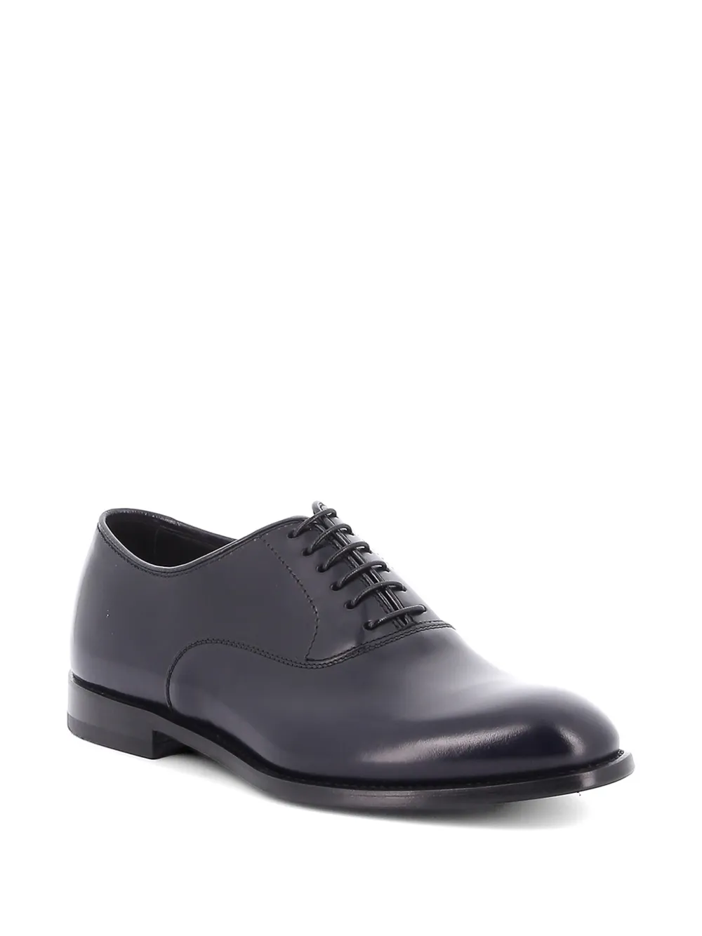 Doucal's calf leather oxford shoes Blauw
