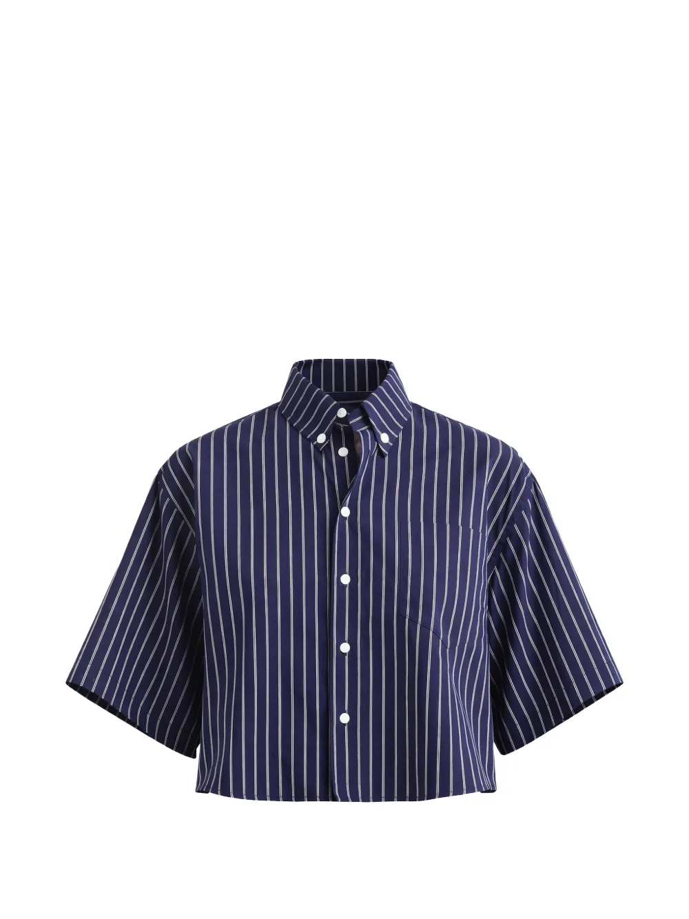Derek Lam 10 Crosby Ember striped shirt - Blu