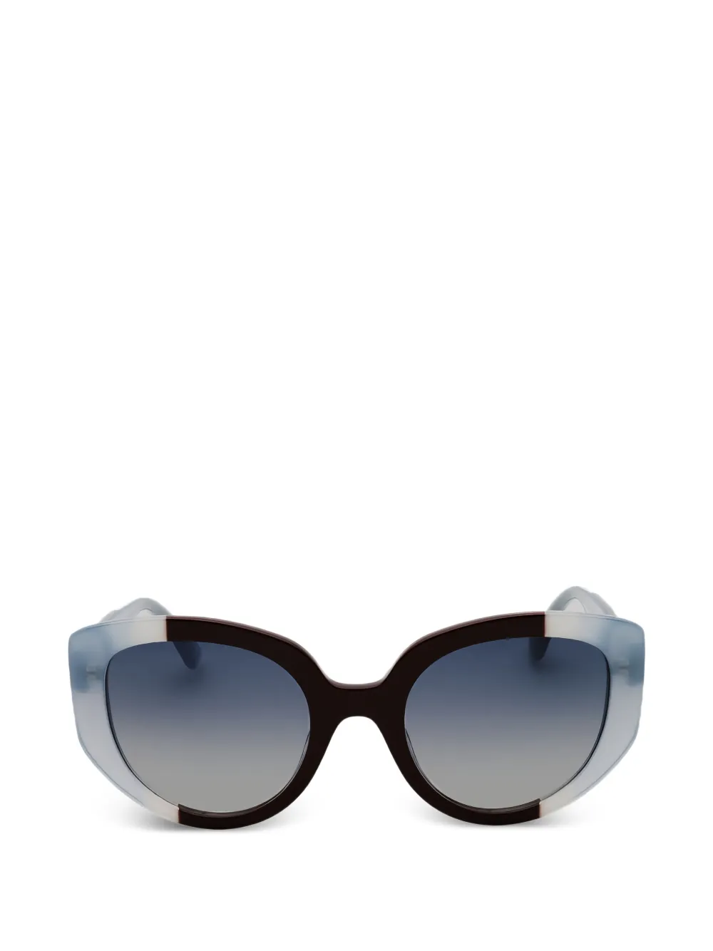 Moschino Eyewear Occhiali da sole cat-eye - Marrone