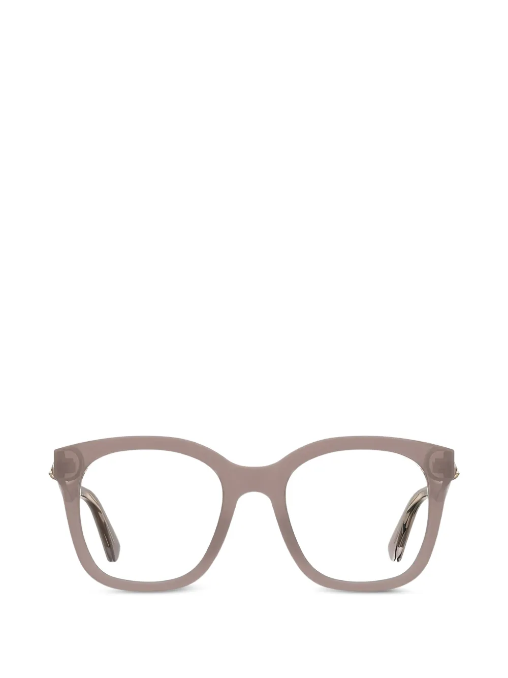 Moschino Eyewear full-rim glasses - Toni neutri