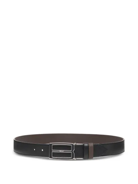 Bally Iconic reversible logo-buckle belt