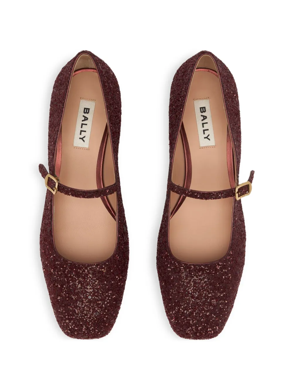 Bally rina glitter pumps Rood