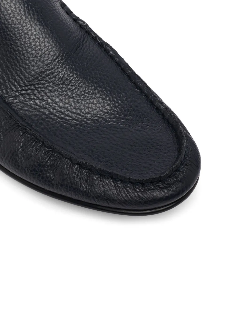 Bally Axony leather loafers Blauw