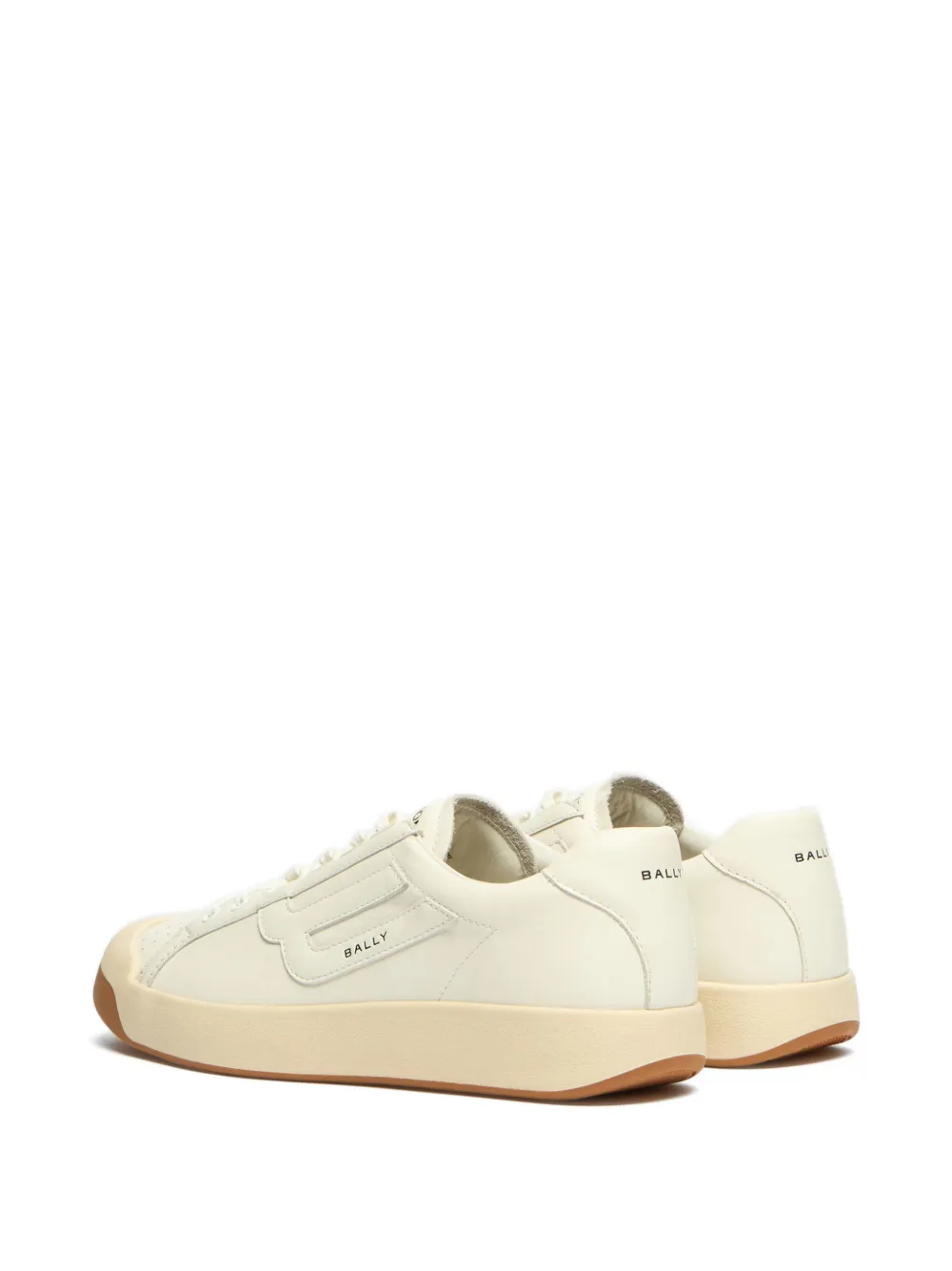 Bally Competition leather sneakers Beige