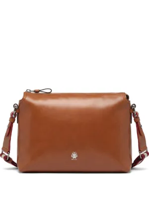 Bally ストライプ メッセンジャーバッグ | ブラック | FARFETCH JP