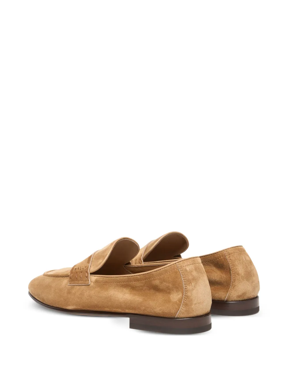 Bally Elios suede loafers Beige