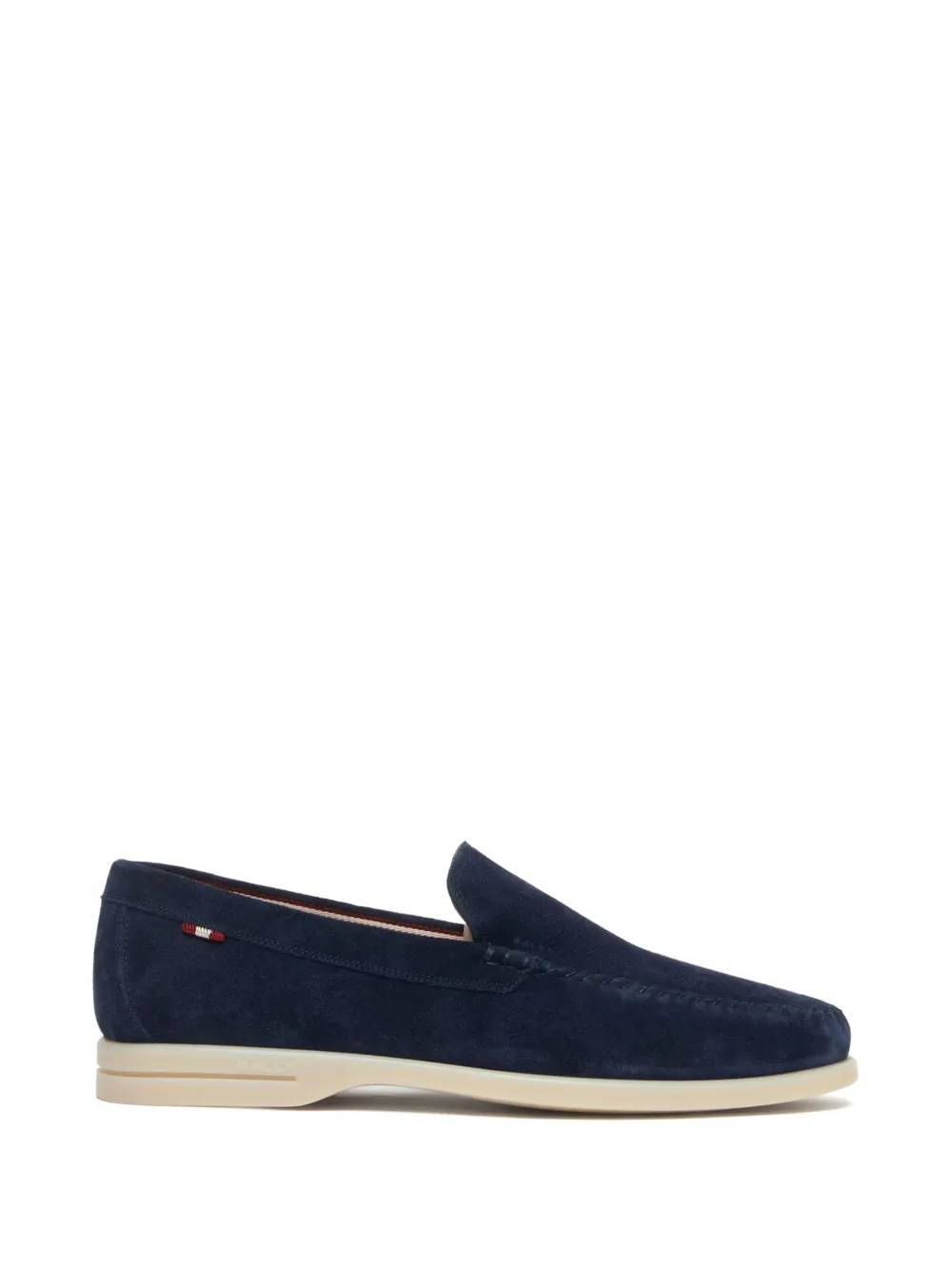 Bally Switz Moc suede loafers - Blu