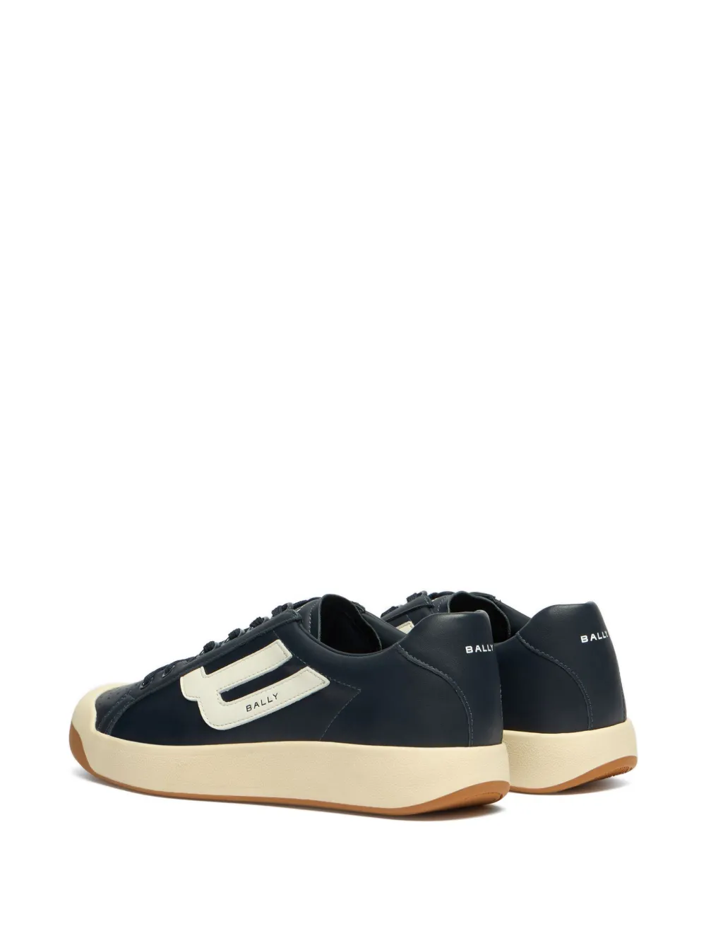 Bally Competition leather sneakers Blauw