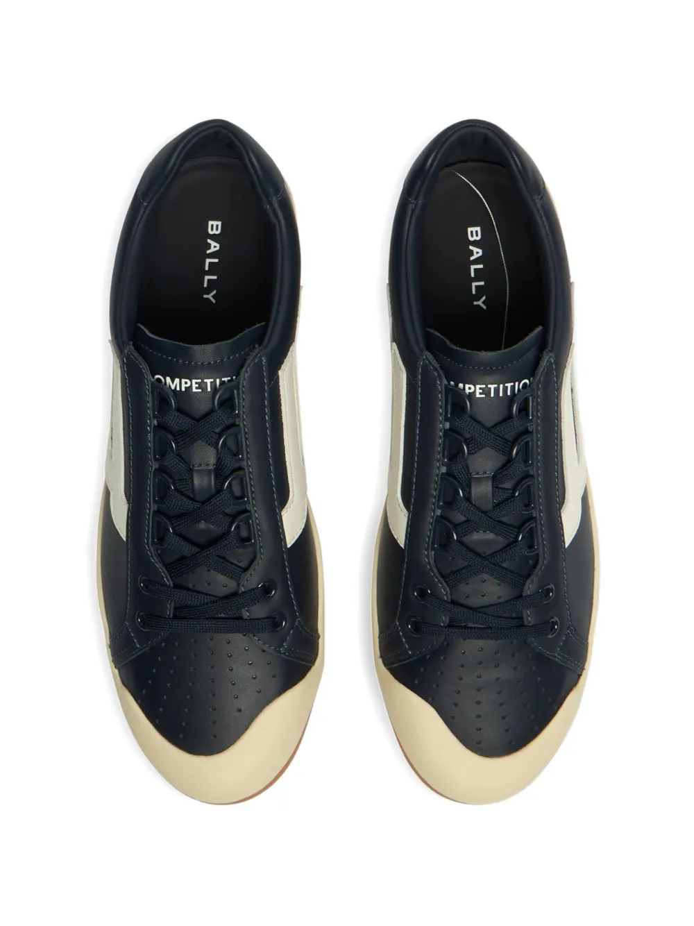 Bally Competition leather sneakers Blauw