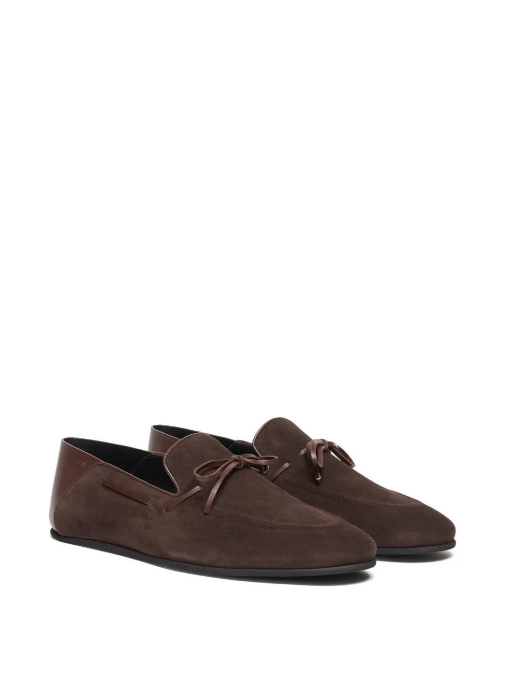 Bally Eclat suede boat shoes Bruin