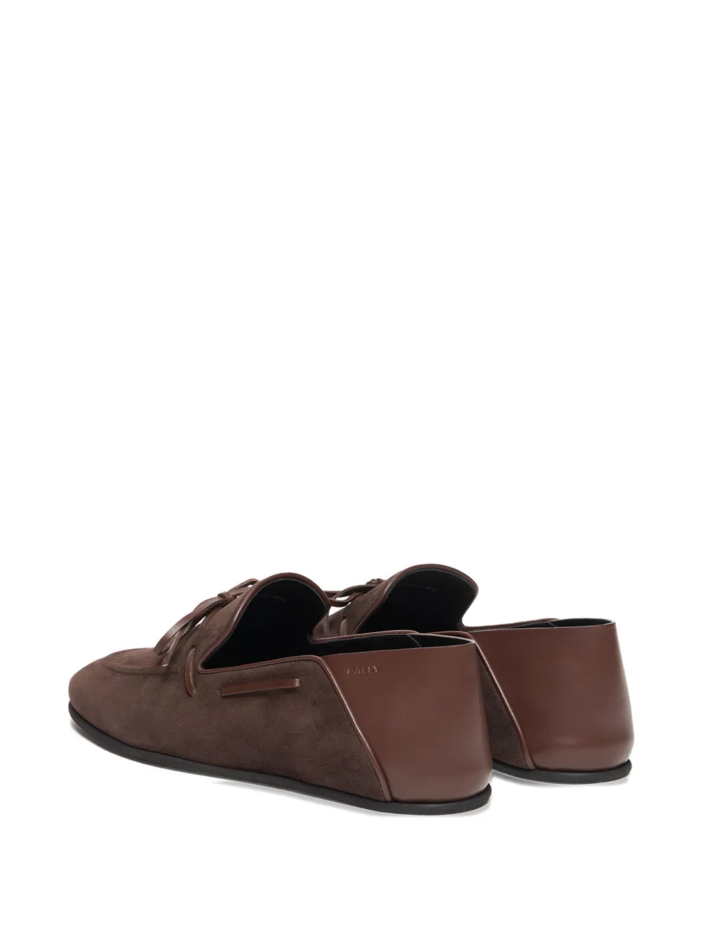 Bally Eclat suede boat shoes Bruin