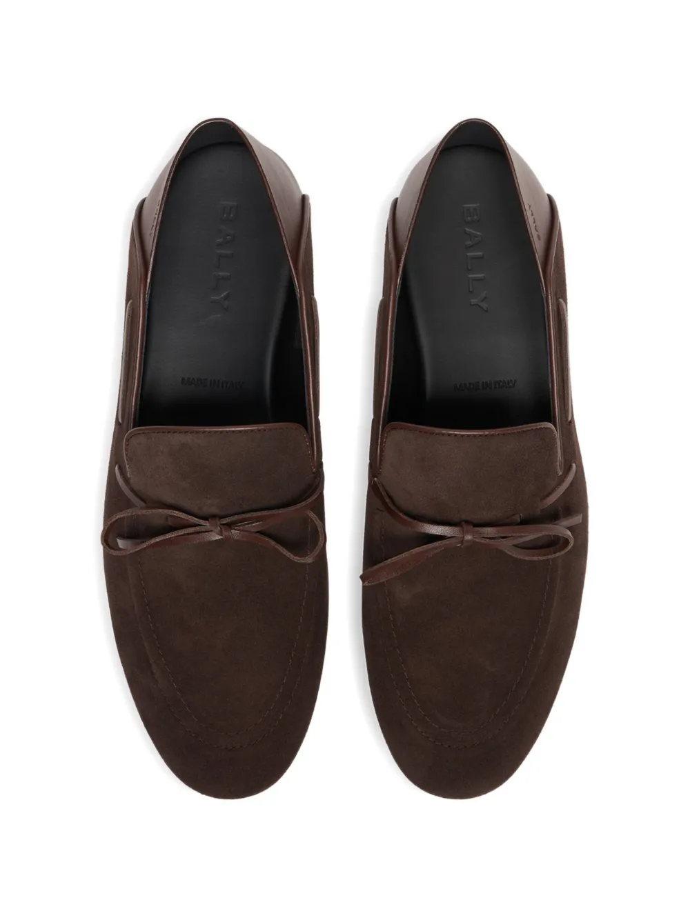 Bally Eclat suede boat shoes Bruin