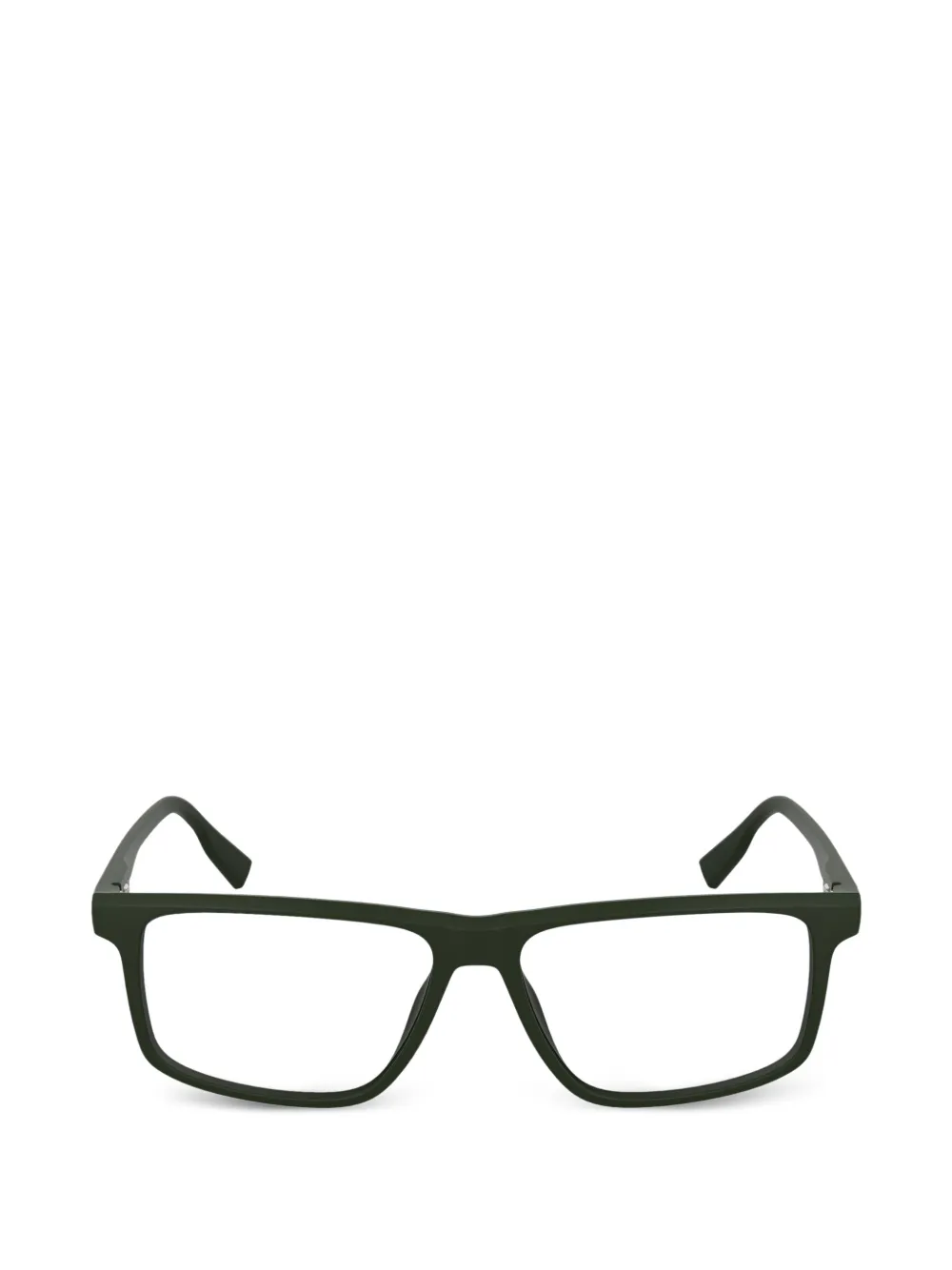 Lacoste rectangle full-rim glasses - Verde