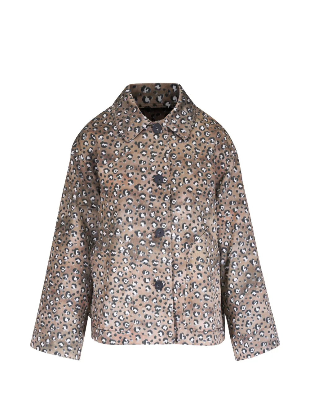 Lafayette 148 Giacca con stampa leopardata - Toni neutri
