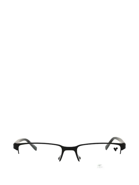 Lacoste rectangle semi rim eyeglasses