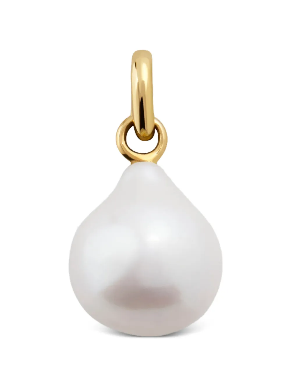 Monica Vinader small baroque pearl pendant - Oro