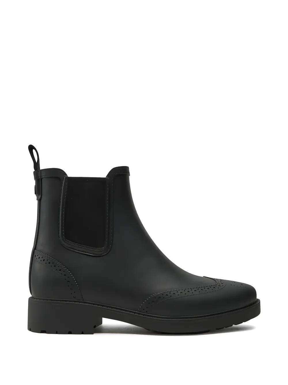 Lauren Ralph Lauren brogue-detail boots - Black