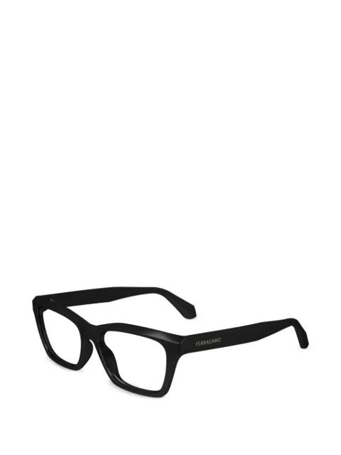 Ferragamo lentes con armazón cuadrada