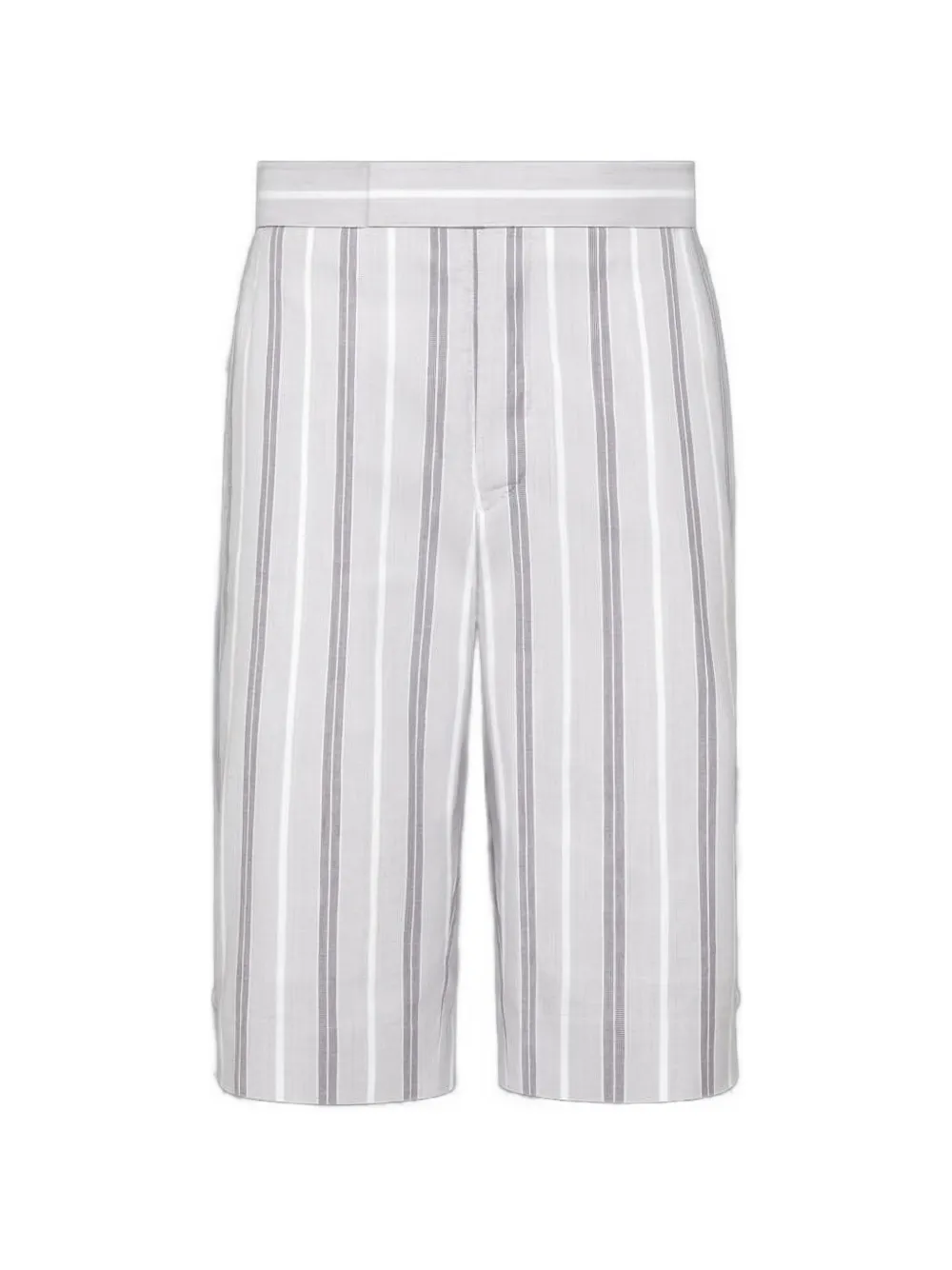 Thom Browne Striped Shorts In White