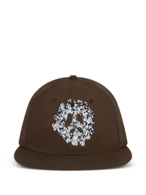 Denim Tears x Hardies NYC floral-print Beanie Hat | Black