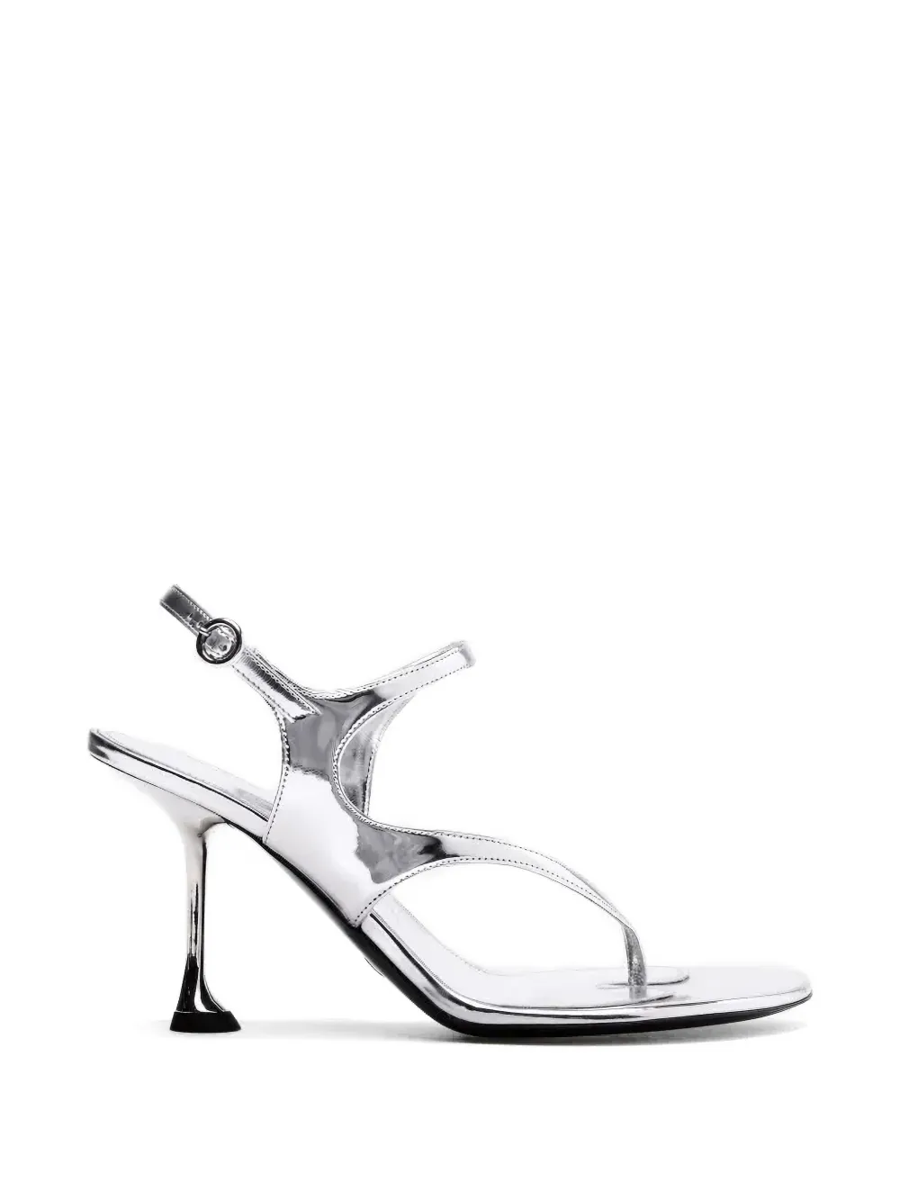 Proenza Schouler leather heeled sandals Zilver