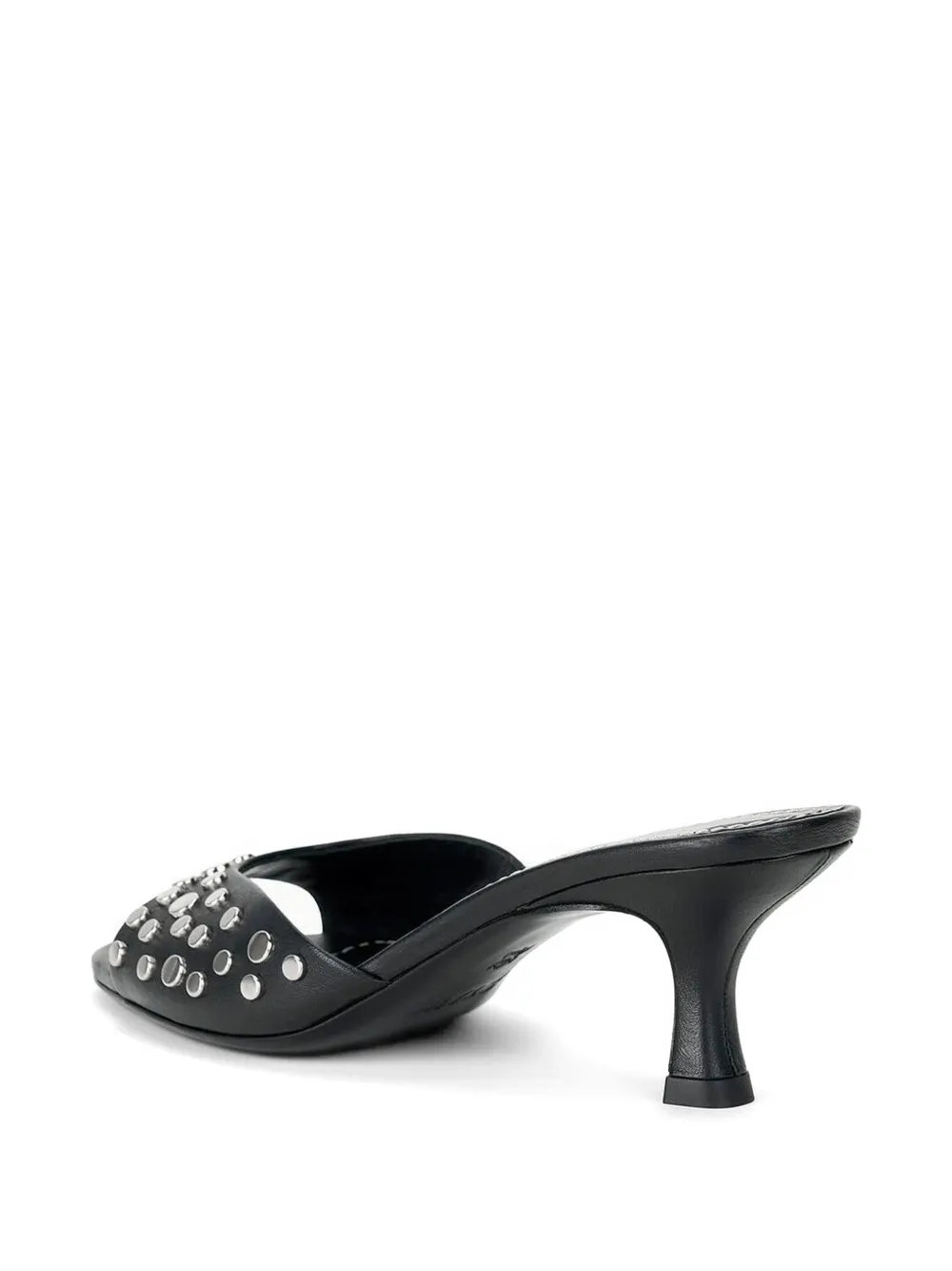 STAUD Brigitte sandalen met studs Zwart