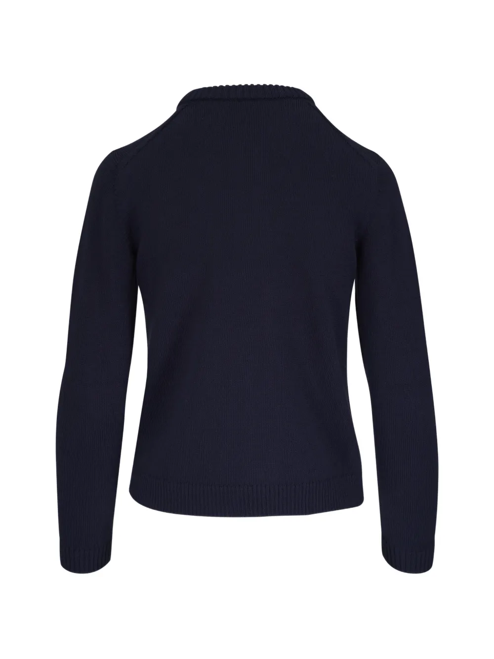Lafayette 148 Zip-up Knitted Cardigan in Blue, view 2