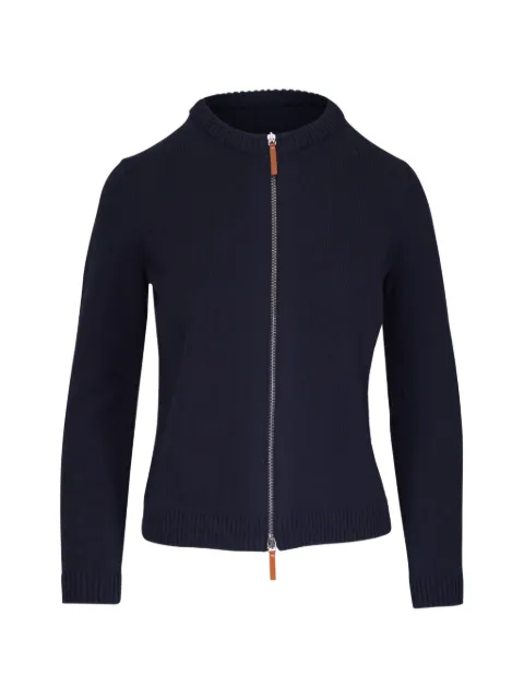 Lafayette 148 zip-up knitted cardigan