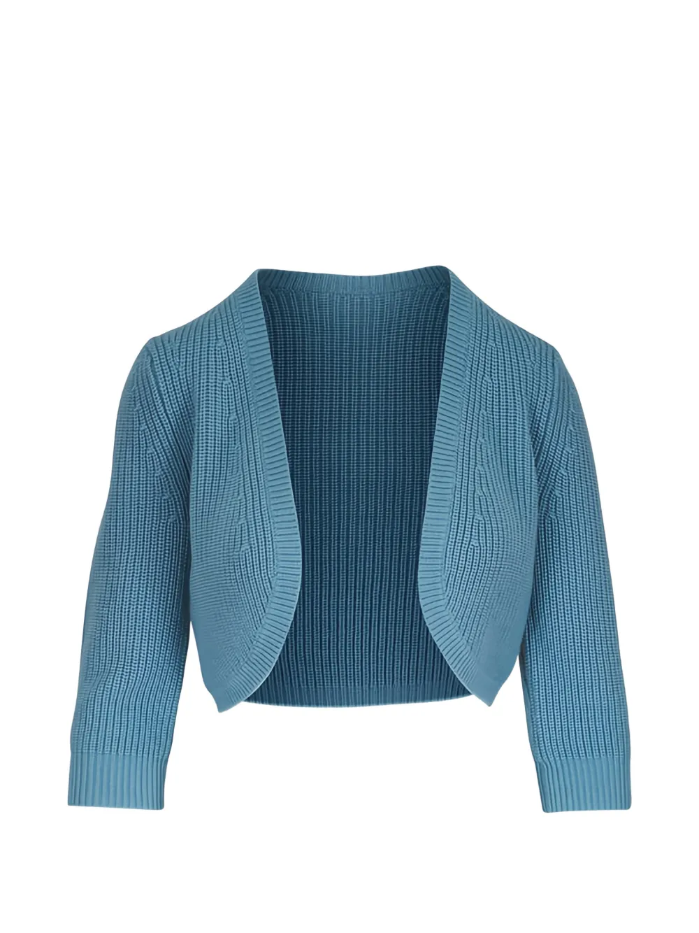 Michael Kors knitted cropped cardigan - Blu