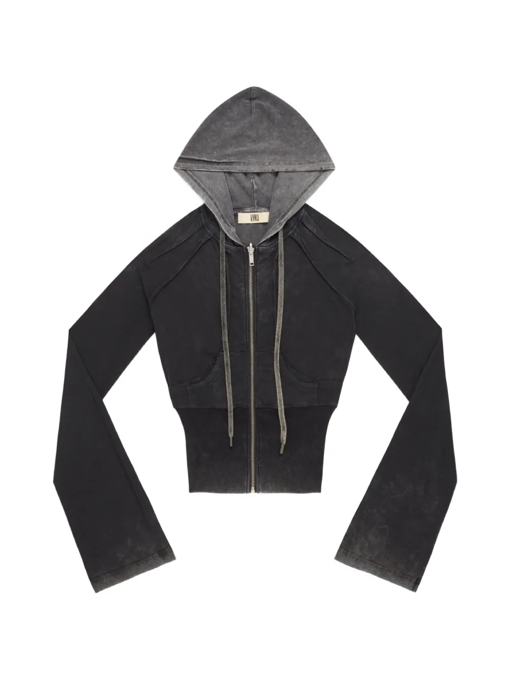 KNWLS Bellona washed hoodie - Grey