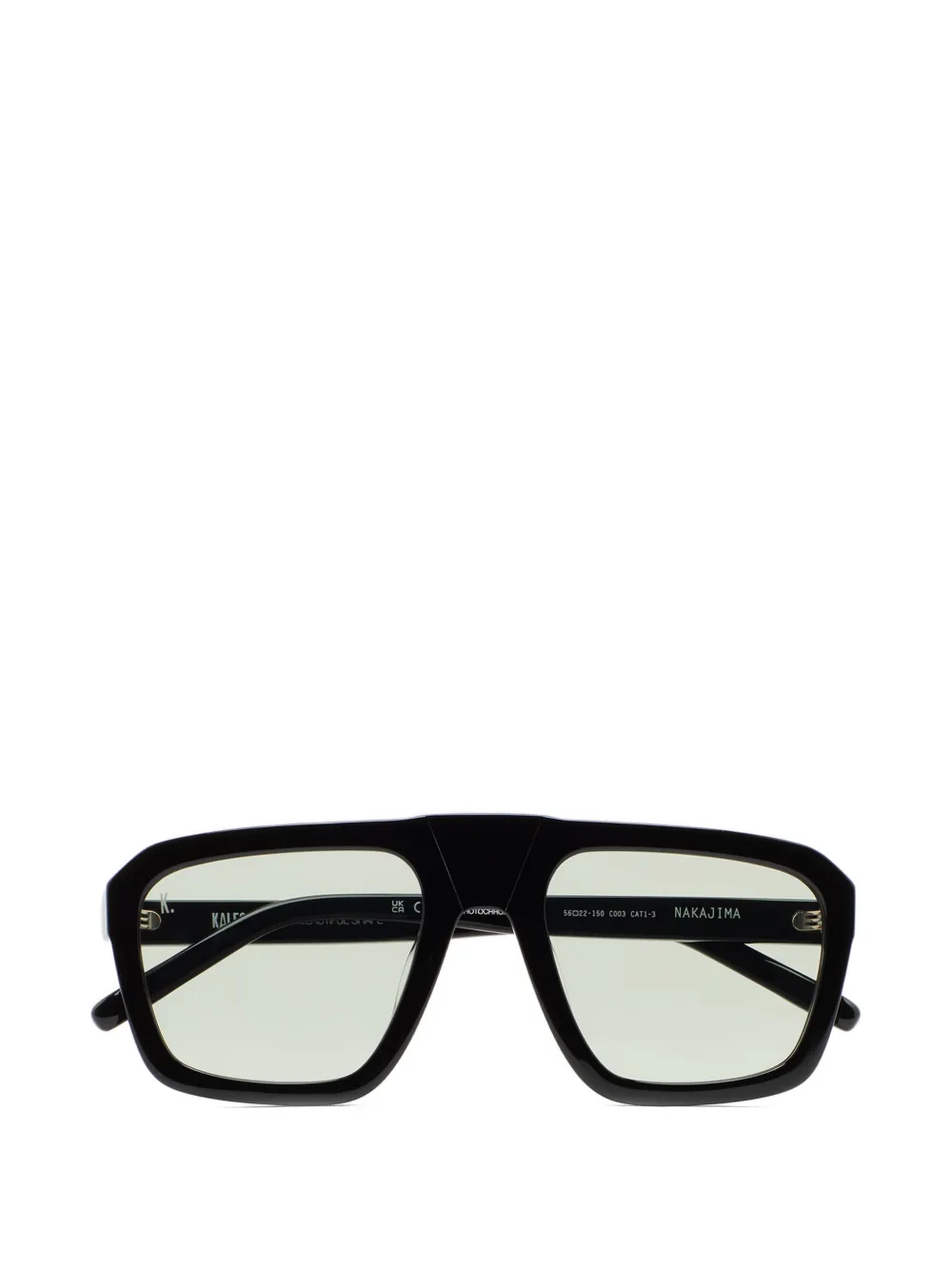 Kaleos Nakajima square-frame sunglasses - Nero