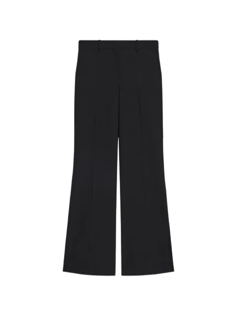 Theory fluid flare trousers