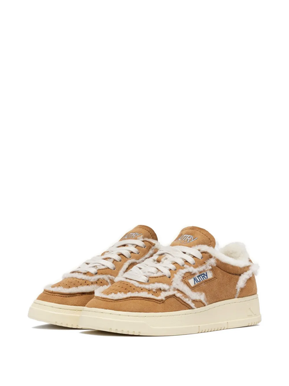 Autry lace-up sneakers Beige