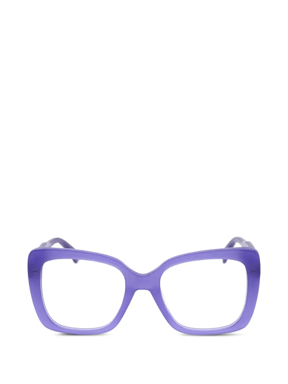 Moschino square glasses - Violett