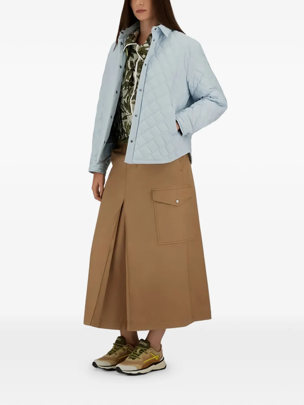 Herno ECOAGE gewatteerd shirtjack Blauw