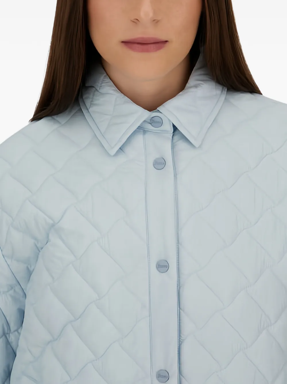 Herno ECOAGE gewatteerd shirtjack Blauw