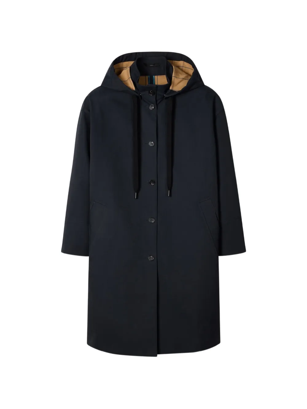 Paul Smith Jas met capuchon Blauw
