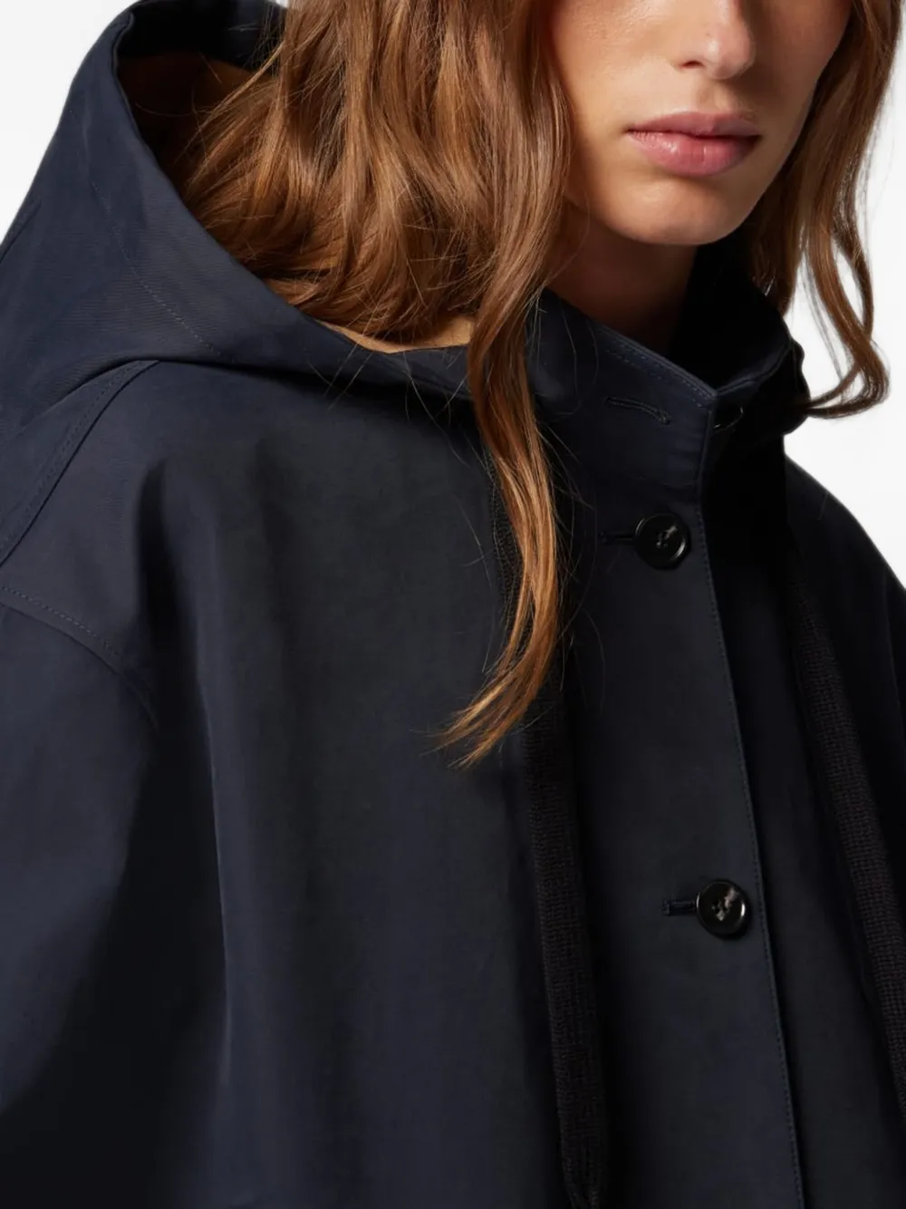 Paul Smith Jas met capuchon Blauw