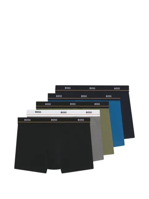 BOSS logo trunks (set of five)