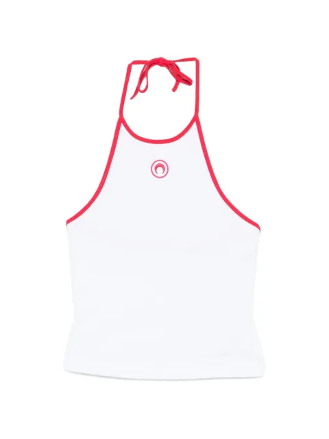 Marine Serre halter-neck top