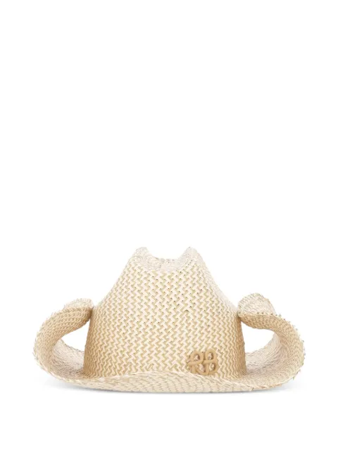 Ruslan Baginskiy monogram-embellished woven cowboy hat