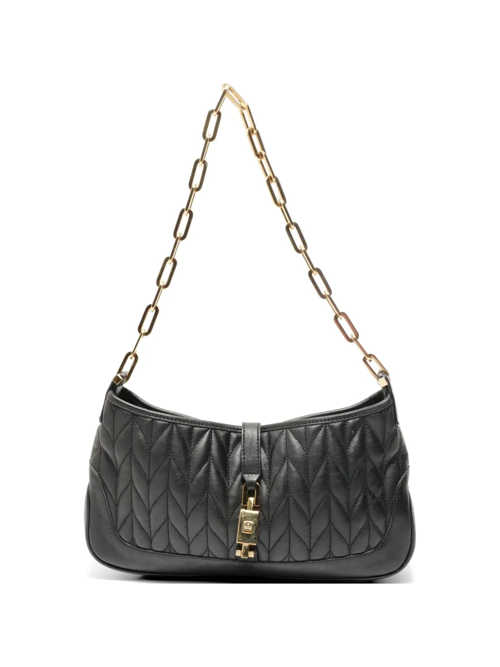 Gucci Pre-Owned 2000-2010 Jackie quilted shoulder bag - Nero