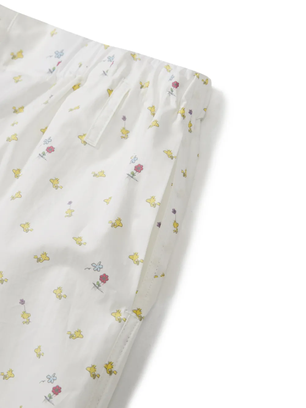 Marge Sherwood Peanuts Woodstock straight broek Wit